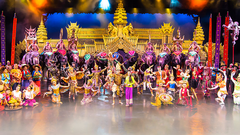 Gold Seat + Buffet Dinner + SIC Hotel Transfer Ticket image