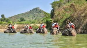 Package - 114 - Pattaya Floating Market With Boat Ticket + Tiger Park Visit Only + Underwater World Entrance Ticket + Elephant Trekking 30 Minutes + Private Hotel Transfer